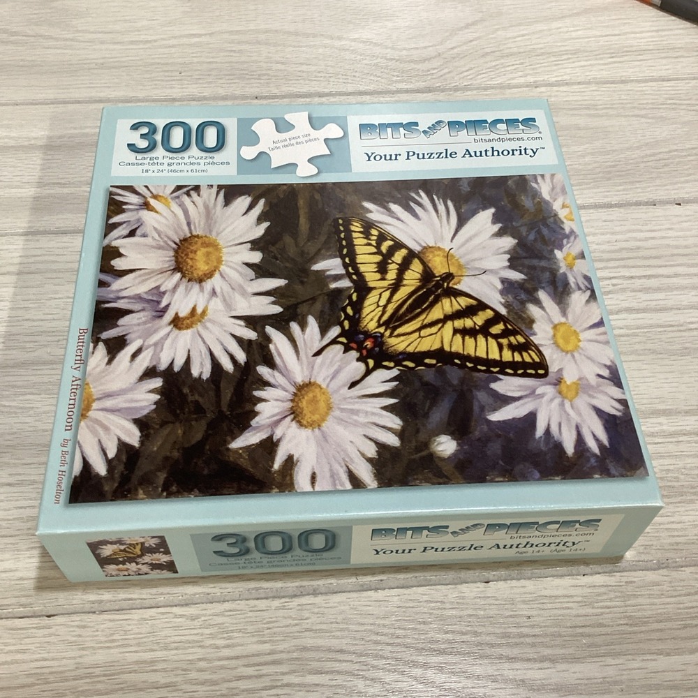 BITS & PIECES 300Pcs 18"x24" Houselion Butterfly Afternoon *Pcs Verified*